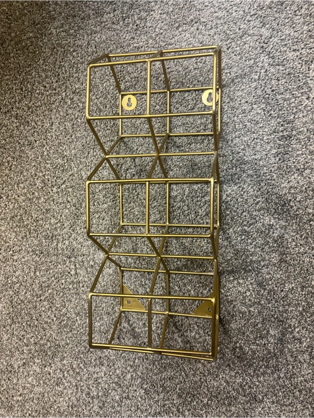 Anthropologie Thea Wall Mounted Wine Rack x2